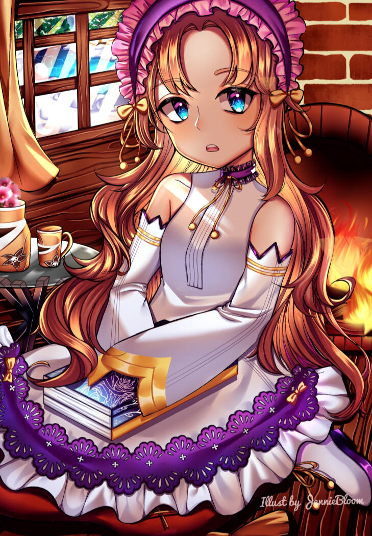 Cozy afternoon with Charlotte